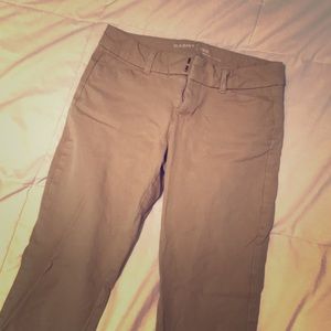 Khaki capris